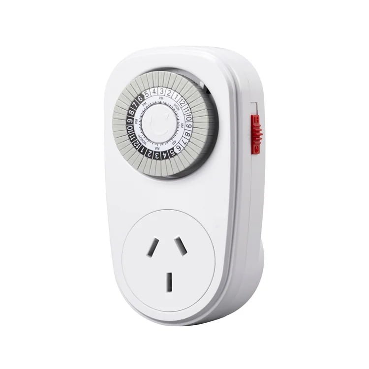 30-minute Timer Socket with Mini Dial, Adjustable Cyclic On/Off Outlet Timer