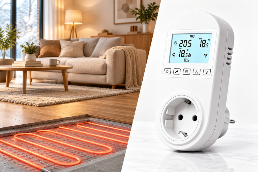 Underfloor Heating — Maintaining Comfortable Room Temperature