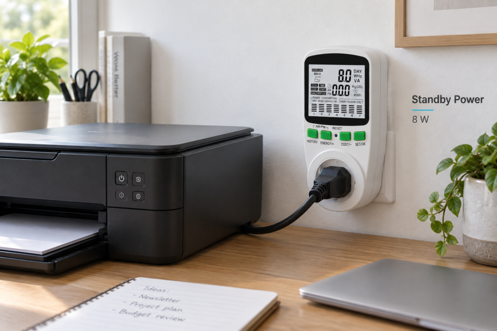 Power Consumption Monitor for Office Equipment — Standby Power Detection