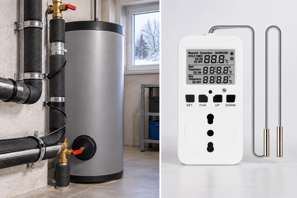 Pipe and Water Tank Freeze Protection — Preventing Freezing Conditions