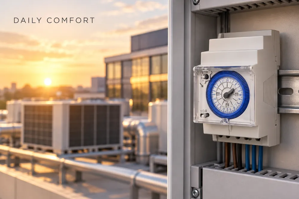 mechanical timer switch usage
