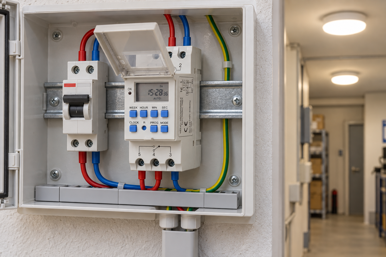 choosing din rail timer