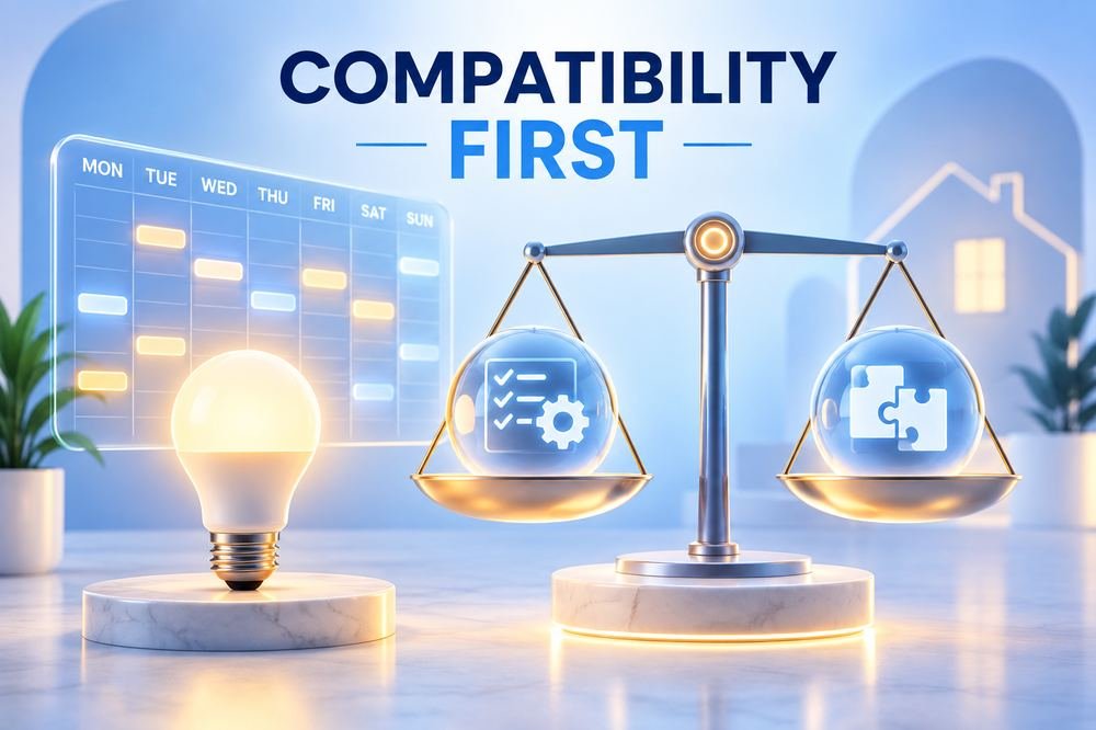 Timer switch features vs compatibility