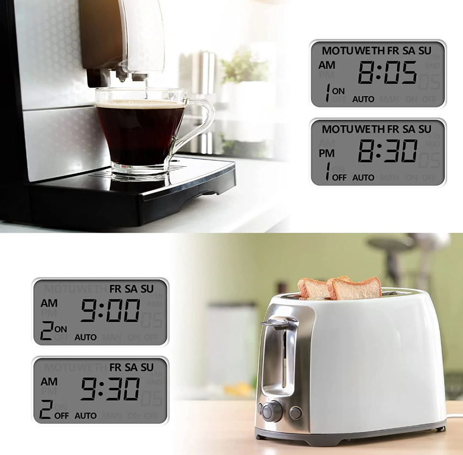 home energy saving with timer socket