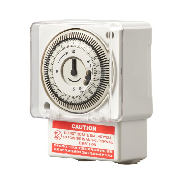 24H Timer Module with Battery Backup & Protected Terminals – 48 ON/OFF, 15‑Min Precision