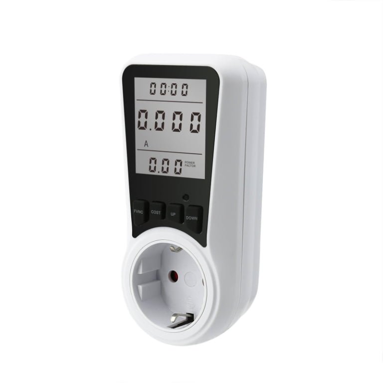 SPM11A Digital Power Monitor – Space-Saving Classic Design, Multi-Parameter Display (V/A/Hz/W/KWh)