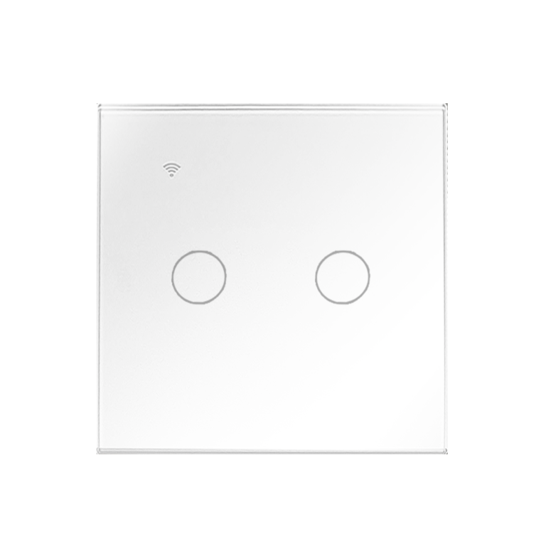 WF15B 2-Gang Glass Smart Switch