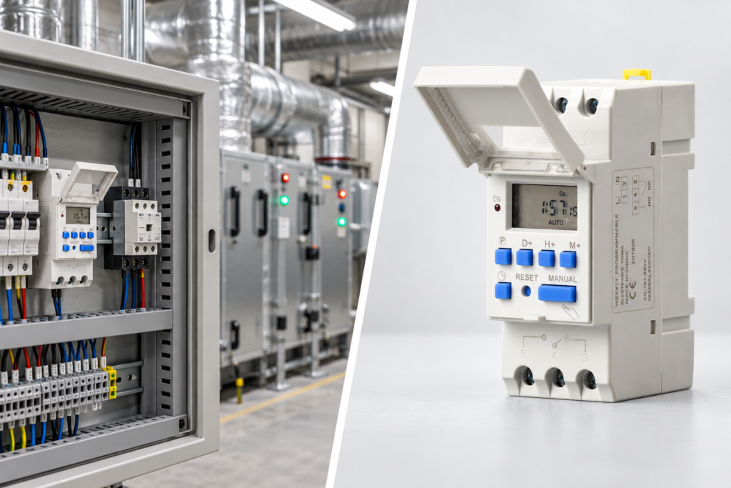 HVAC Control Cabinets — Scheduled Climate System Management