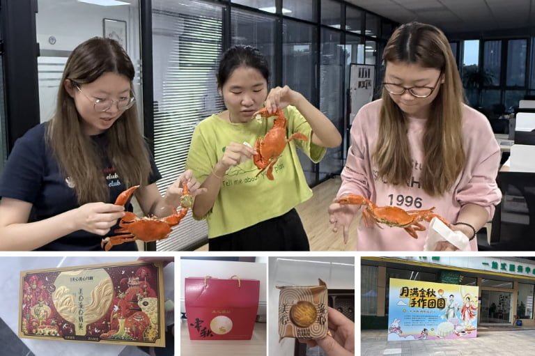 Mid-Autumn Festival at Timebest: Mooncakes, Gratitude, and the Team Behind Your Orders！