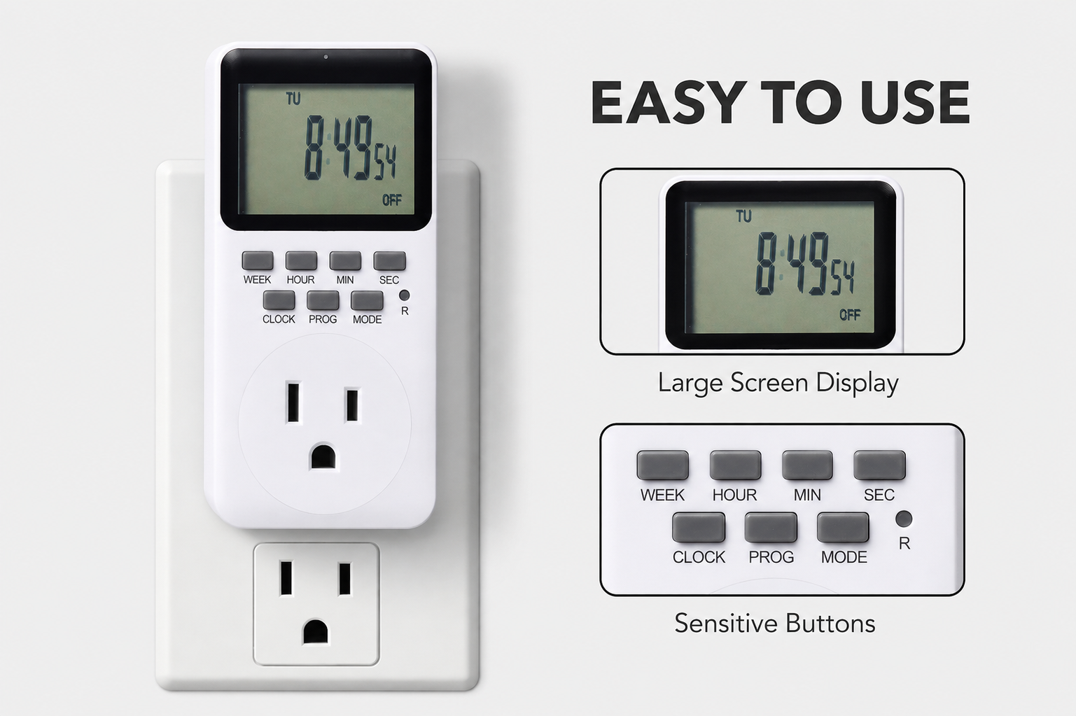 Step 5: activating AUTO mode on the timer