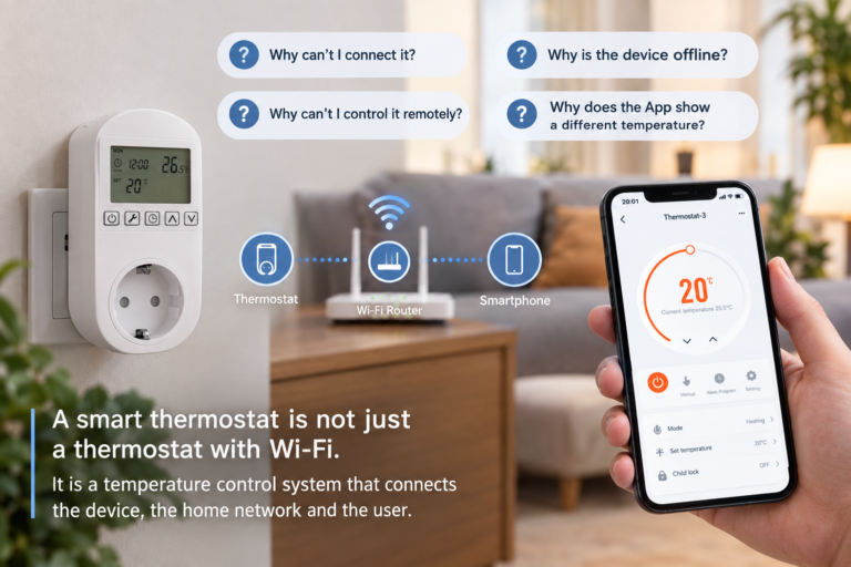 How to Connect a Thermostat to a Smartphone App?