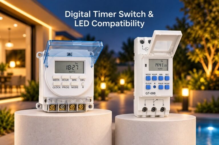Digital Timer Switch Compatibility with LED Lighting Systems