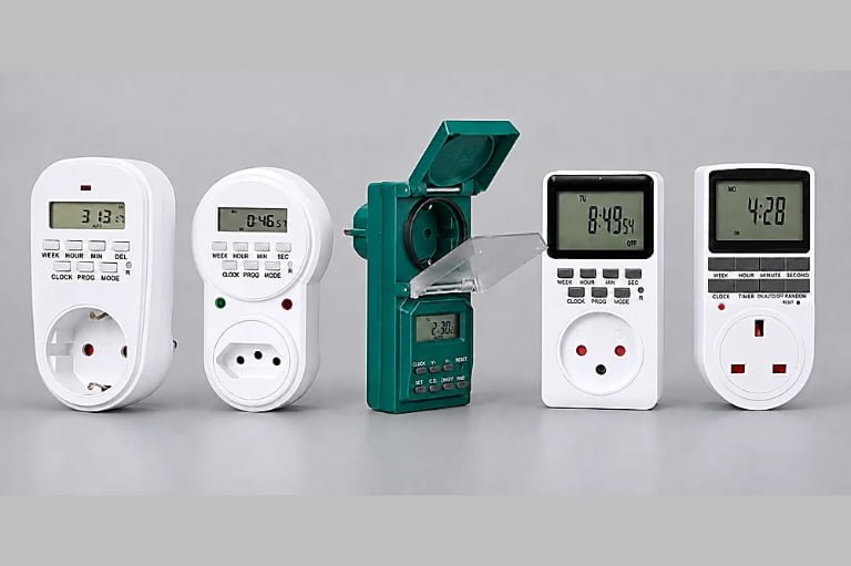 How to program a digital timer socket for energy saving at home?