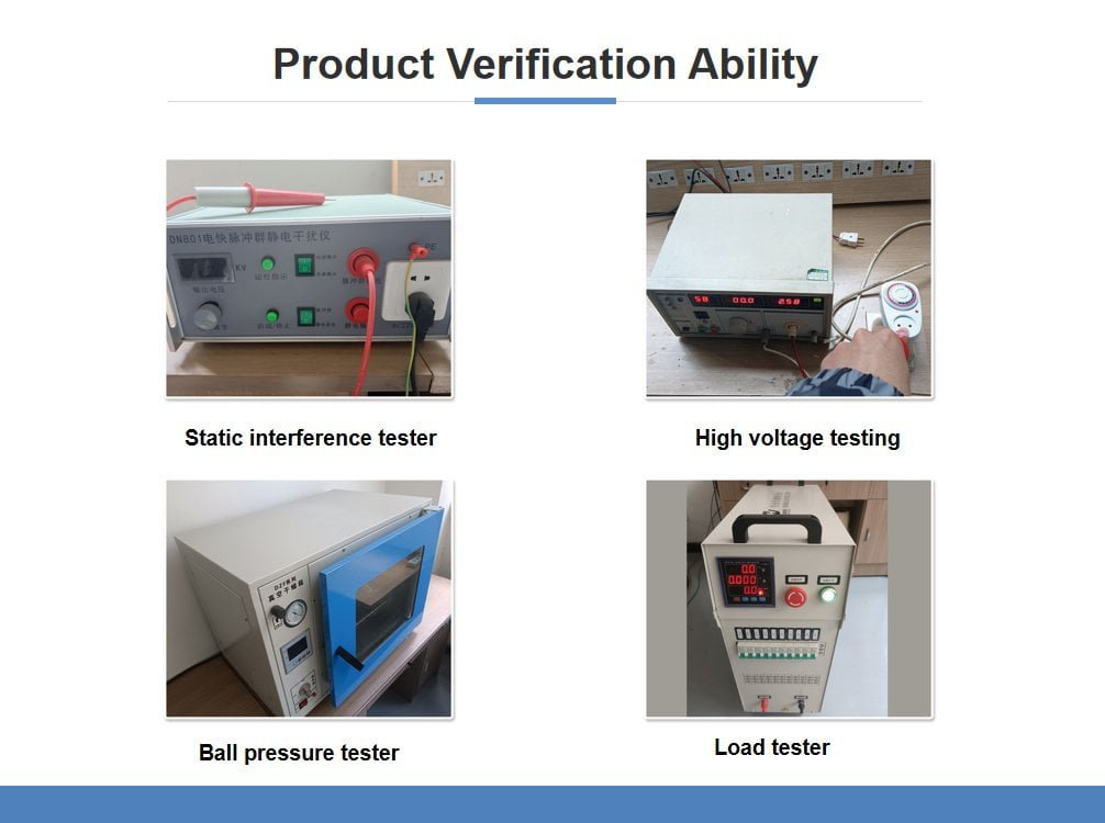 Product inspection procedures
