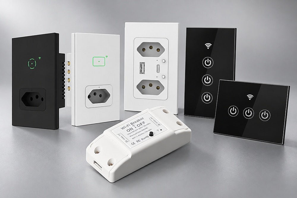 TIMEBEST hardwired smart switch and wall control product collection